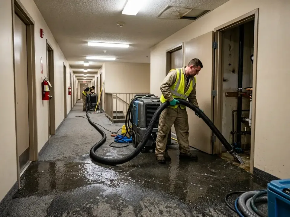 multi-unit-apartment-hallway-f-005 — frequently asked questions, Emergency Burst Pipe Water Extraction & Removal in Lufkin,…